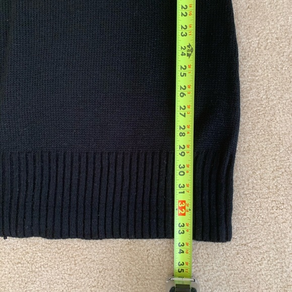 Charlotte Russe B/W Sweater Dress Arctic Pattern - Picture 6 of 10